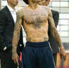 Marco reus is a german professional footballer who plays as a forward for and captains bundesliga club borussia dortmund and the germany nat. Tatowierungen Was Unsere Fussballer Auf Der Haut Tragen Bilder Fotos Welt