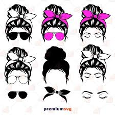 Click here and download the custom hairstyles clipart,hair clipart graphic · window, mac, linux · last updated 2021 · commercial licence included Messy Hair Bundle Svg Bun Hair Clipart Premium Svg