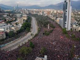 Adjust the red pepper sauce to your own preference, and be sure to serve this easy chili recipe with plenty of optional toppings, including chopped black olives, fresh limes, guacamole, shredded cheese, salsa, shredded lettuce and sour cream. Hundreds Shot And Beaten As Chile Takes To The Streets Chile The Guardian