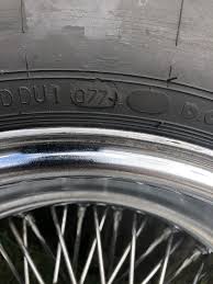 It tells you who manufactured the tire, where it was made, and other tracking information. Dunlop Tire Manufacture Date E Type Jag Lovers Forums