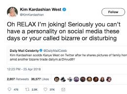 So, in order to celebrate yeezy's triumphant return to social media, here's a collection of some of his finest tweets of. Kim Kardashian Responds To Kanye West S Tweets And Media Coverage Kim Defends Yeezy