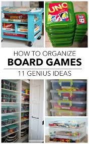 Canvas totes for under the bed storage. 12 Ways To Finally Get Your Board Games Organized Kids Activities Blog