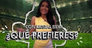 Kristal Silva se sincera rumbo a la Copa Mundial de la FIFA 2026™️: elige a Jorge Campos, los tacos y ver campeón a México