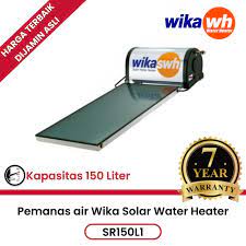 Pemasangan unit wika solar water heater. Pemanas Air Wika Solar Water Heater Sr150l1 Garansi 7 Tahun Toko Online Perlengkapan Kamar Mandi Dapur