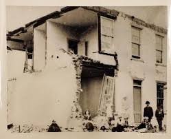 Estudillo Residence Hayward 1868 Historical Photos From The Hayward Fault Earthquake Of1868 The Early Mornin Hayward California Suisun City Historical Photos