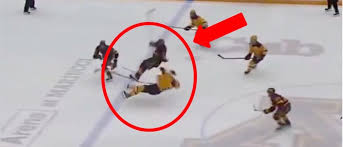 From high above rinkside here at ball arena: Arizona State Hockey Player Jacob Wilson Throws Monster Hit On Minnesota S Sampo Ranta The Daily Caller