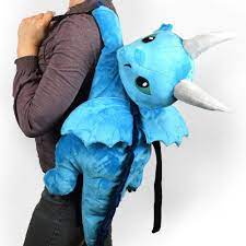 New Shop Pattern Dragon Backpack Plush Dragon Backpack Backpack Pattern Sewing Stuffed Animal Patterns