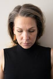 Ohrringe «The Half Amulet» aus Bronze