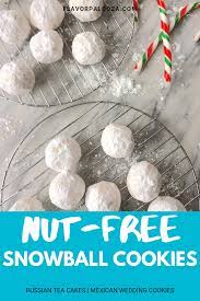Nut Free Snowball Cookies Allergy Friendly Christmas Cookies Recipe Allergy Friendly Christmas Cookies Nut Free Cookies Allergy Friendly Christmas