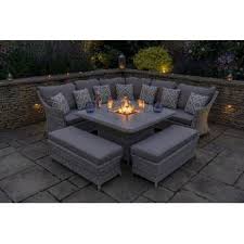 Eriberto 5 Seater Rattan Corner Sofa Set In 2020 Corner Sofa Set Rattan Corner Sofa Garden Sofa Set