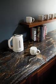 Submitted 2 hours ago by usedonlyinmoderation. Navy Blue Walls And Blue Storm Countertops In Kitchen Blue Kitchen Walls Formica Countertops Interior Design Living Room