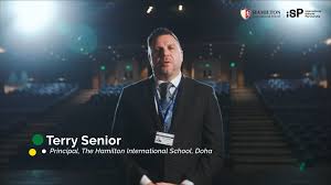 Mr. Terry Senior, Principal of The Hamilton International School, is  focused
