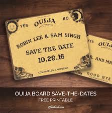 Use a ouija board online to connect with the other side. I Predict You Will Love This Ouija Board Save The Date Free Wedding Printable Offbeat Bride