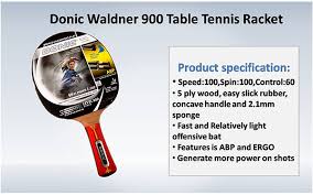 Difference Between Donic Waldner 900 And Stag International
