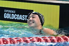 Might be the last day of the Aussie Age Champs but it's never too late to  dive in! GC local Bianca Rayward is taking on the 100m butterfly today at  the Gold