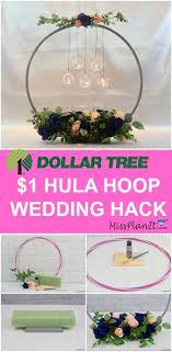 And nobody has to know the napkins came from the dollar store! Dollar Tree Wedding Hacks Wedding Ideas On A Budget Diy Wedding Centerpieces Weddingti Dollar Tree Wedding Diy Wedding Decorations Wedding Centerpieces Diy