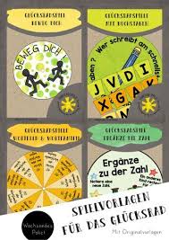 Glucksradspiele Unterrichtsmaterial In Den Fachern Fachubergreifendes Mathematik Mathematik Unterrichtsmaterial Schulhund
