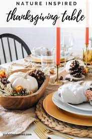 Thanksgiving is such a special time to spend with loved ones. Fabulous Ideas For A Simple Thanksgiving Tablescape Joyful Derivatives