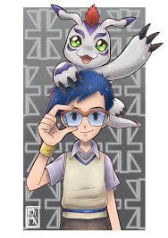 Escena antes de la batalla contra meicrackmon Princessmimoza On Twitter Digimon Kido Jou Aka Joe And The Next Is The Oldest Digidestined I Never Drew Him Before In My Whole Life So Here Is My First Fanart