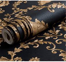 We did not find results for: Ovoin High Grade Black Gold Luxury Embossed Texture Metallic 3d Damask Wallpaper For Wall Roll Washable Vinyl Pvc Wall Paper Black Gold 0 53 10 Metres 57 Sq Ft Amazon In Home Improvement