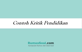 (kami lupa memasang alarm tadi malam, jadi kami secara sederhana, cause and effect adalah kalimat sebab dan akibat. Contoh Kritik Pendidikan Di Sekolah Pengertian Ciri Fungsinya