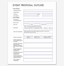 Free Proposal Template Word Unique Event Proposal Outline Template Word Doc In 2020 Event Proposal Event Proposal Template Event Planning Forms