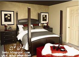 دهانات حوائط غرف نوم بيج