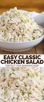 Maybe you would like to learn more about one of these? Classic Chicken Salad Dinner Then Dessert