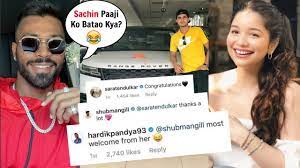 Hardik pandya had taken this opportunity to tease his. Sara Tendulkar Wiki Age Boyfriend Family Biography 2020