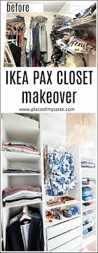 The key to designing and creating your dream closet, is to identify what your wants and needs are. Walk In Closet Makeover With Ikea Pax Wardrobe This Is Gorgeous