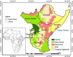 Map of african ve ation from africa map vegetation zones , source:ewallmaps.com. Assessment Of Climate Impact On Vegetation Dynamics Over East Africa From 1982 To 2015 Scientific Reports