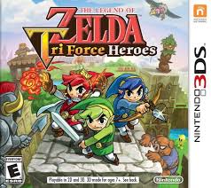 The Legend Of Zelda Ocarina Of Time 3ds скачать The Legend Of Zelda Tri Force Heroes Box Shot For 3ds Nintendo 3ds Games Legend Of Zelda Nintendo 3ds