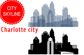 Choose from over a million free vectors, clipart graphics, vector art images, design templates, and illustrations created by artists worldwide! Charlotte Vector North Carolina Skyline Usa City Svg Jpg Png Dwg Cdr Eps Ai 42497 Illustrations Design Bundles