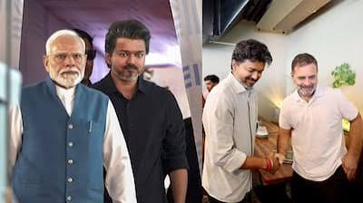 Coffee With Rahul Gandhi, Metro Ride With PM Modi: Vijay's Balancing Act