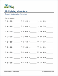 You can give your brain a bit of a workout at mathplayground.com or use the site to help your child grasp m. Third Grade Math Worksheets Free Printable K5 Learning