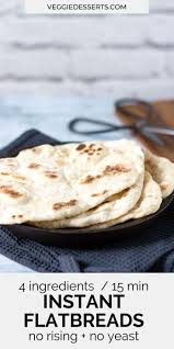 Easy Naan Bread Recipe Yeast Free Recipe Recipes Best Vegan Bread Recipe Easy Vegan Dessert