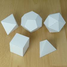 Pictures Of Platonic Solids 3d Shape Platonic Solid Math Art