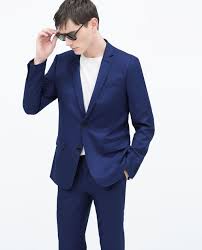 Men's wedding suits & attire. Zara Collection Ss15 Basic Blazer Moda Masculina Moda Roupas