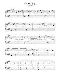Finden sie hier traueranzeigen, todesanzeigen und beileidsbekundungen aus ihrer tageszeitung oder passende hilfe im trauerfall. On My Way Alan Walker Easy Version Sheet Music For Piano Solo Musescore Com