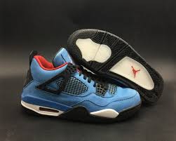 Exclusive tee/t shirt 2 to match air jordan 4 travis scott cactus jack oilers. Paket Algebarski Poboljsati Travis Scott Jordan 4 Blue Goldstandardsounds Com