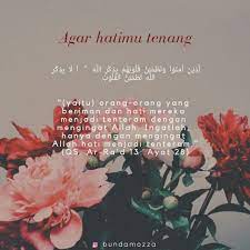Agar Hatimu Tenang Iman Allah Peringatan