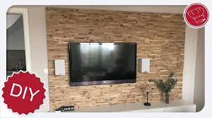 Reyqing 3d dreidimensionale relief modernen vliestapete. Diy Holz Wohnwand Selber Machen Elegant Kochen De Youtube