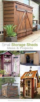 Small Storage Sheds Ideas Projects Ohmeohmy Blog Backyard Shed Storage Shed