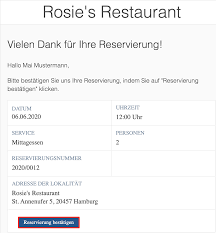 Der kunde, welcher von ihnen zuerst ein unverbindliches angebot erhalten. Anleitung Online Reservierung
