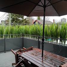 Bamboo hedges, for example, commonly serve as such living wall privacy fences. Residential Artificial Plants Greenery Greenscape Design Decor