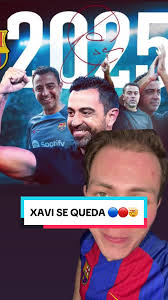 Xavi Hernández se queda hasta 2025 en el Barça
