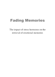 Zij en haar verkrachter bouwden stap voor stap een relatie op, die leidde tot een verloving. Pdf Autobiographical Memory After Acute Stress In Healthy Young Men