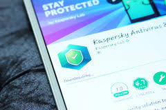 Kaspersky Mobile Security And Antivirus App Editorial Photography Image Of Internet Downloading 93650397