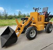 For Factory Wholesale Level Lawn Small Backhoe Loader Diesel Engine Wheel  Loader Front Loader High Efficiency 1.3m3 Bucket