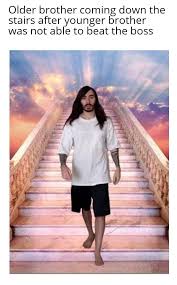 In 2020, the term became a pseudo nickname for uk youtube channel host robbie lyle, who has been the subject of numerous memes referring to him as the dub. Brother Help Me Defeat This Boss R Wholesomememes Wholesome Memes Know Your Meme